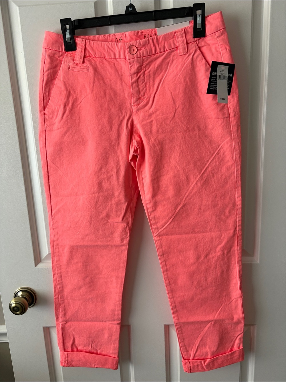 GAP Coral Pink Capris